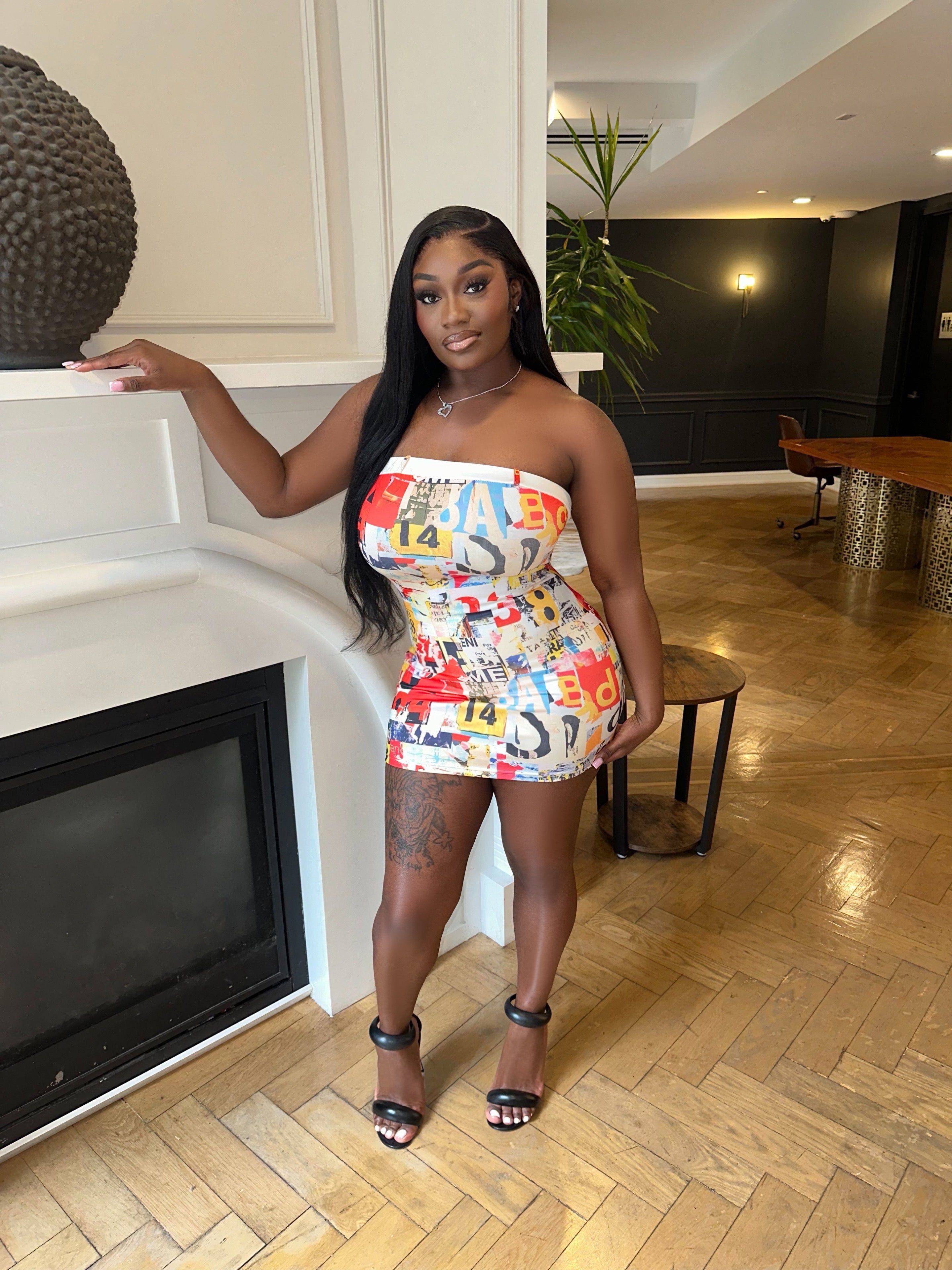 Magazine dress