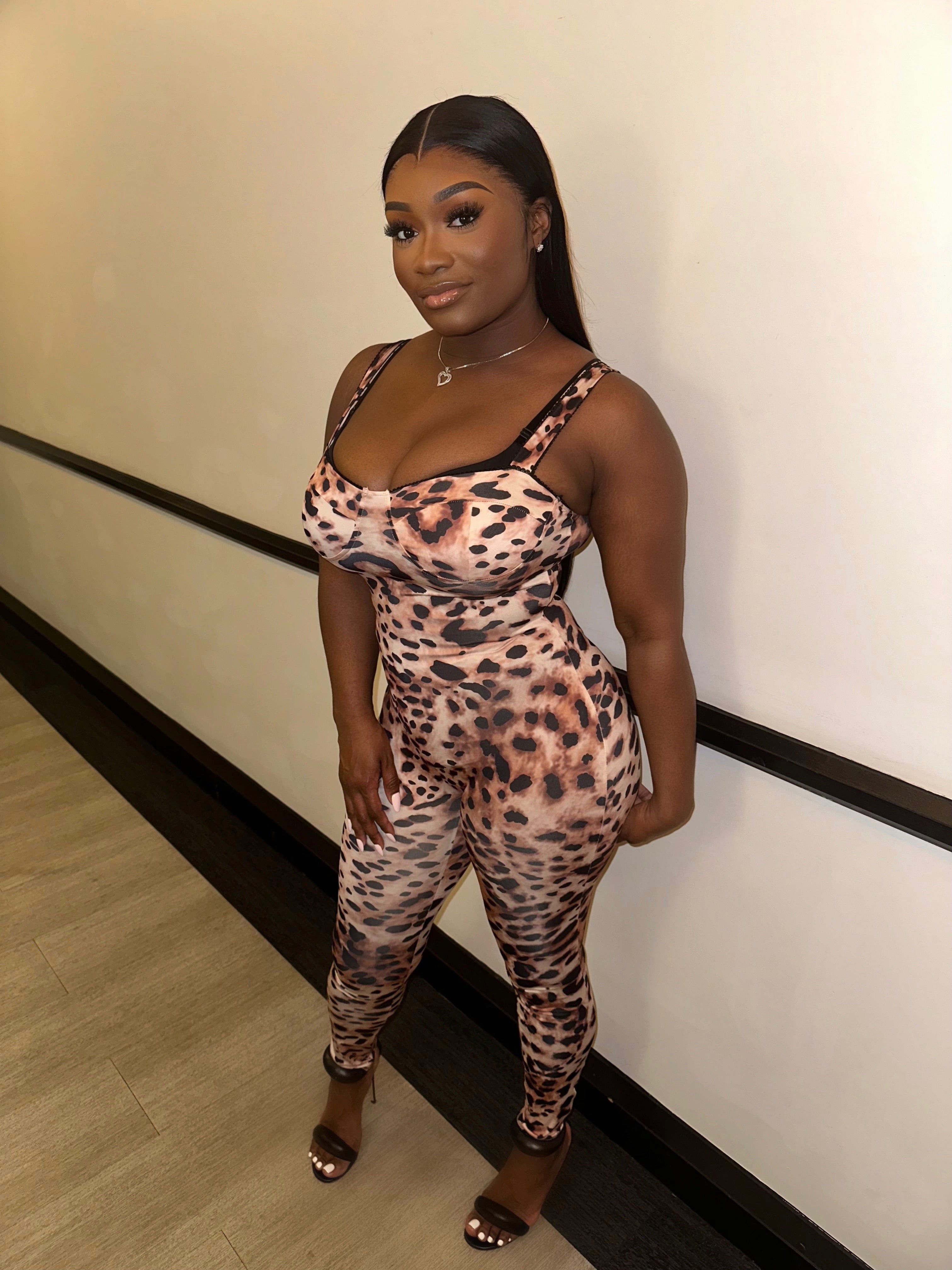 Cheetah jumpsuit