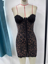 Load image into Gallery viewer, Cheetah dress
